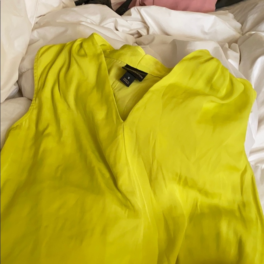 neon blouse